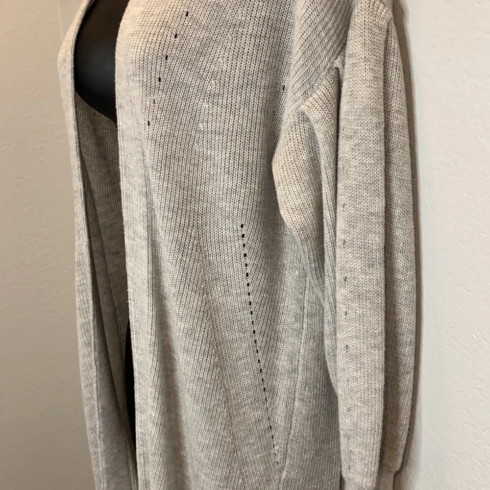 Express long puff sleeve cardigan - Picture 7 of 11